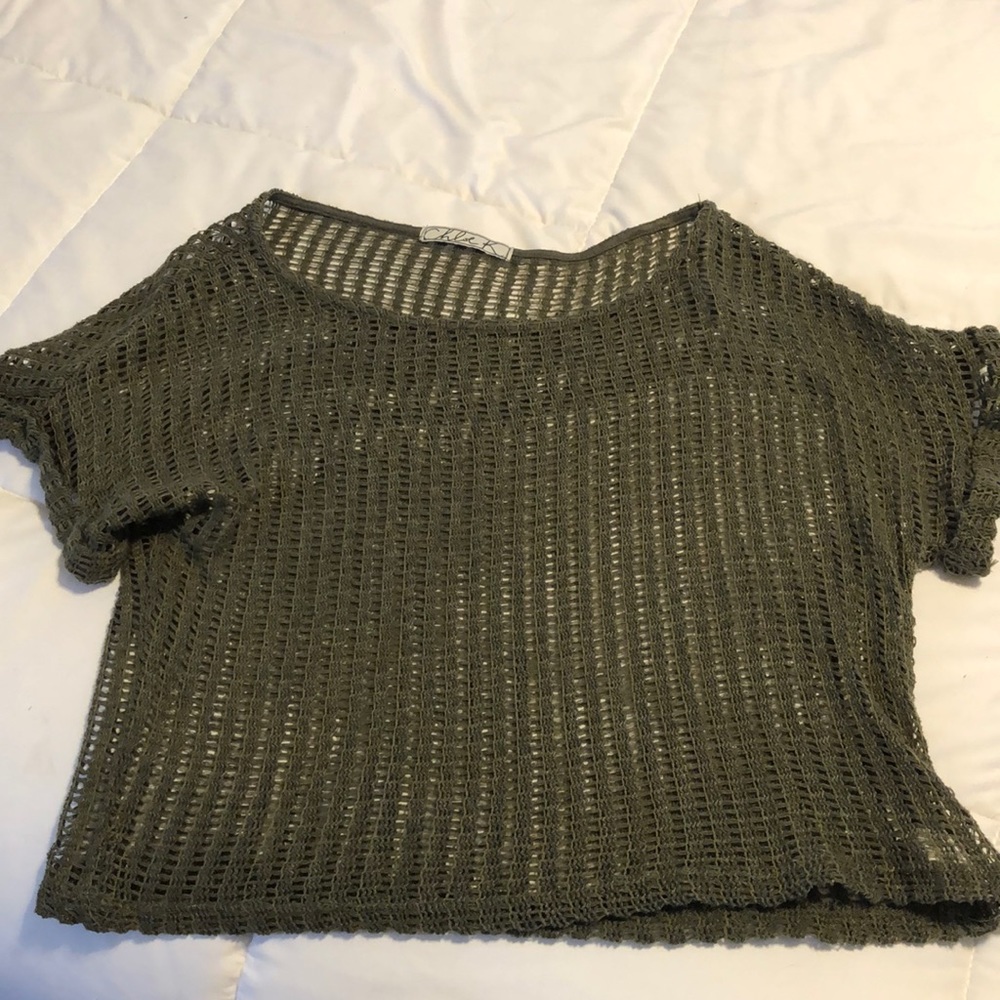 Crochet crop top